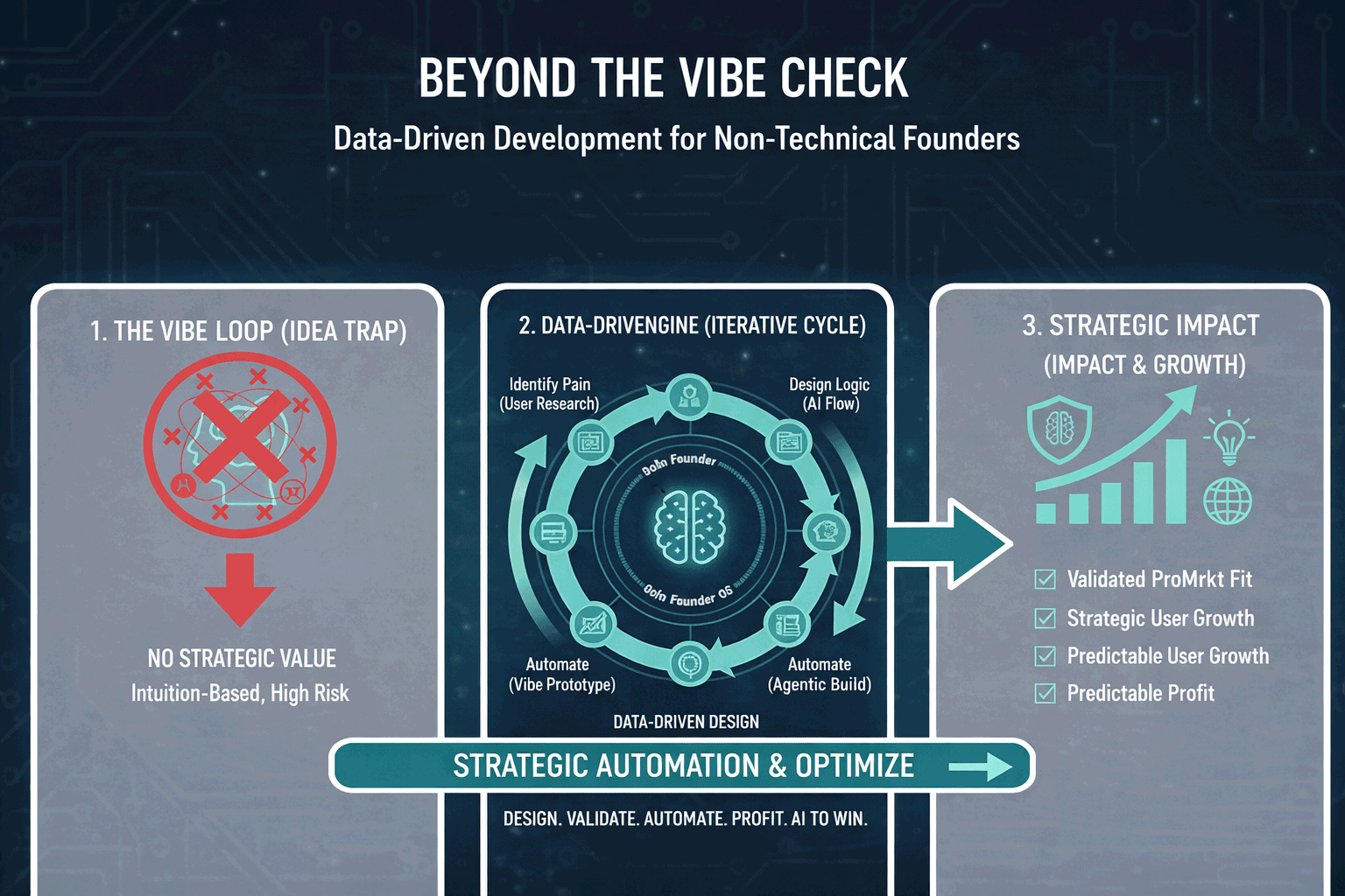 Beyond the Vibe Check: Data-Driven Development for Non-Technical Founders