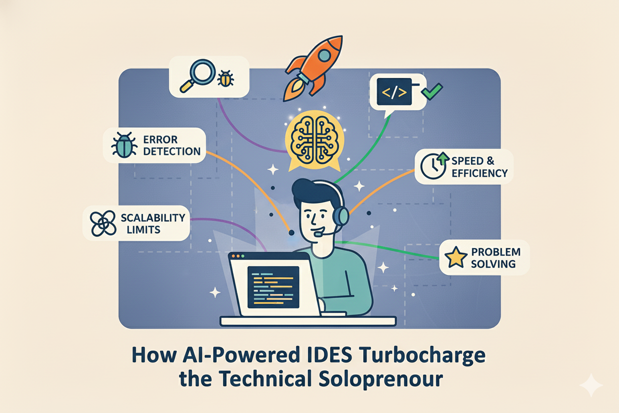 How AI-Powered IDEs Turbocharge the Technical Solopreneur