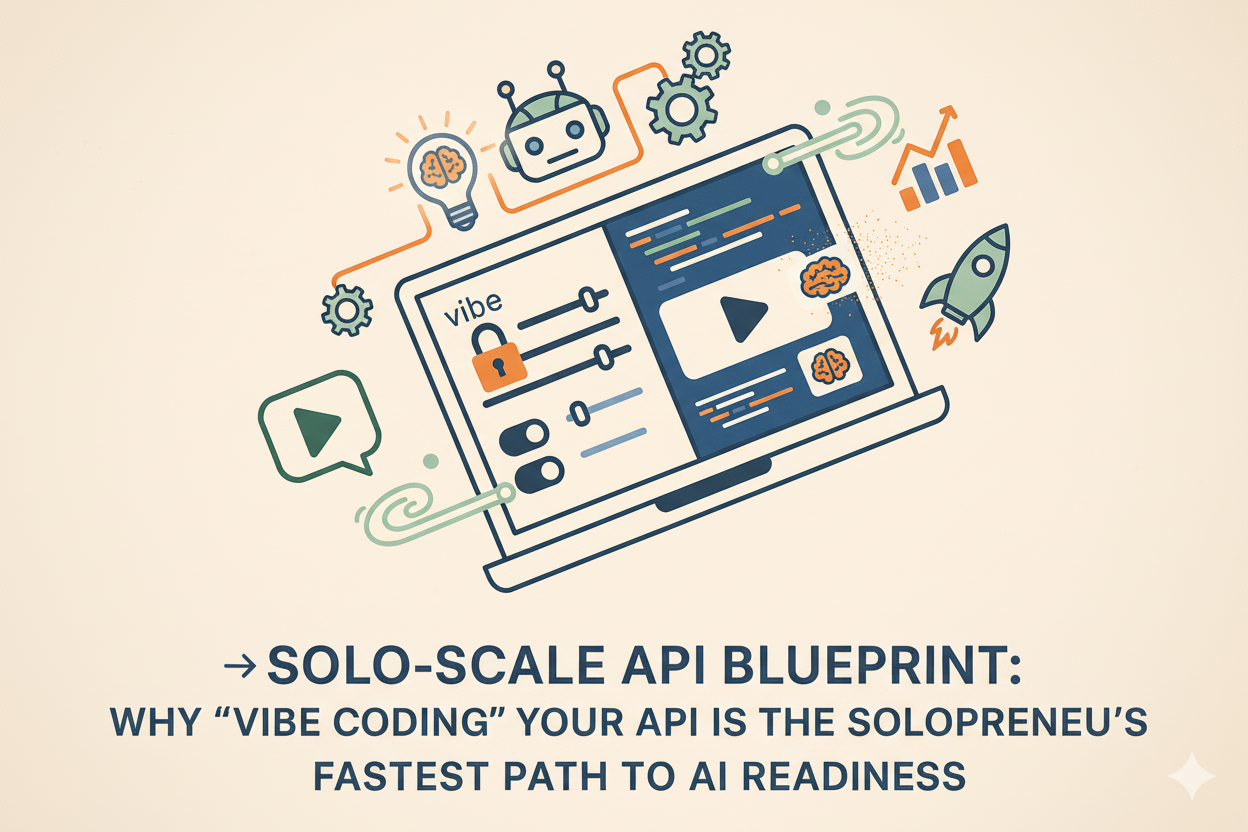 Solo-Scale API Blueprint: Why "Vibe Coding" Your API is the Solopreneur's Fastest Path to AI Readiness