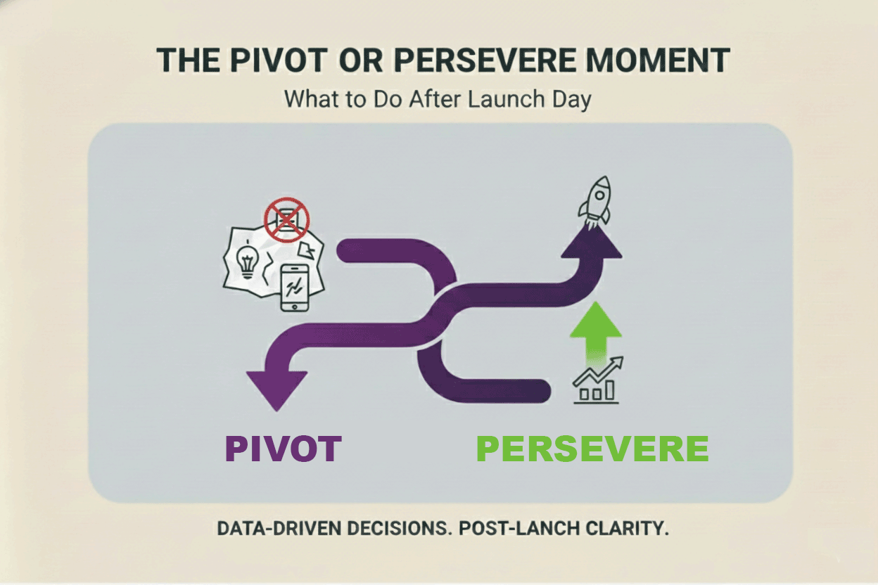 The Pivot or Persevere Moment: What to Do After Launch Day